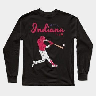 Indiana USA Baseball Long Sleeve T-Shirt